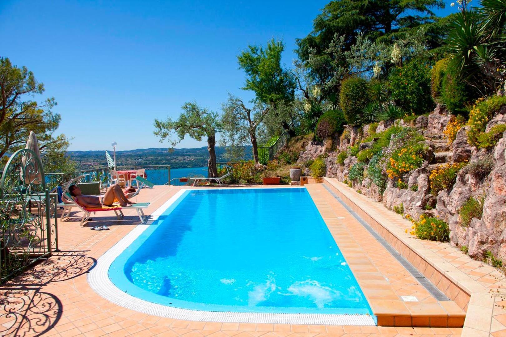 Villa Panorama Residence Gardone Riviera Exterior foto